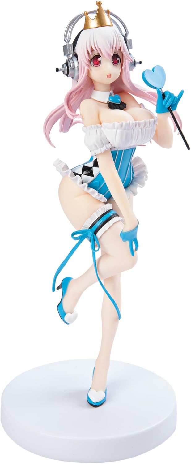 Furyu Nitro Super Sonico Fairy Tale Special Series Queen of Blue ver Pvc Figure