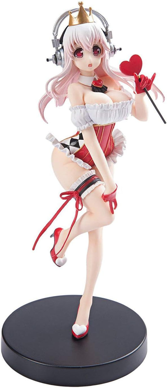Furyu Nitro Super Sonico Fairy Tale Special Series Queen of Hearts ver Pvc Figure