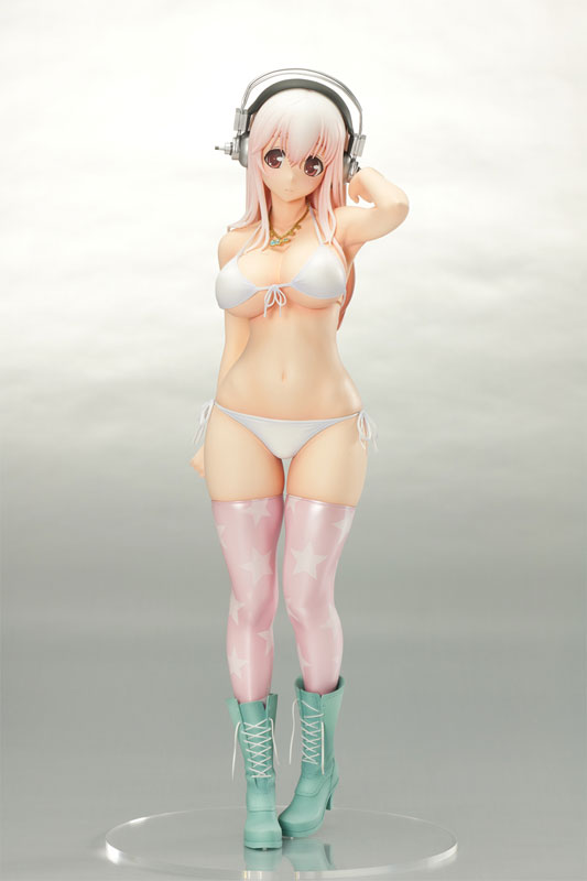 Orchid Seed 1/5 Nitro Super Sonico Bikini Sonicomi Pkg ver Pvc Figure