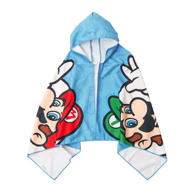 Nintendo Super Mario Bros Taiwan Shin Kong Mitsukoshi Limited Hooded Towel