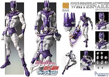 Medicos SAS Super Action Statue JoJo's Bizarre Adventure P6 Stone Ocean White Snake Action Figure