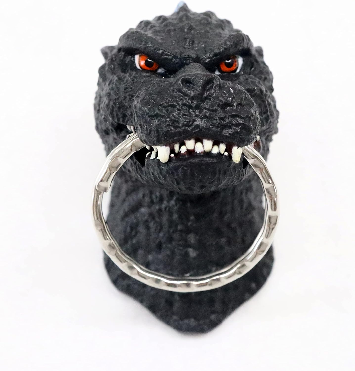 Folkart Toho Godzilla 1989 Magnet Key Ring Chain Holder 2" Trading Figure