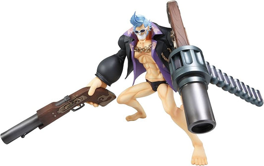 Megahouse 1/8 One Piece POP Franky Strong World ver Pvc Figure