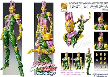 Medicos SAS Super Action Statue JoJo's Bizarre Adventure P6 Stone Ocean Kiss Super Action Figure