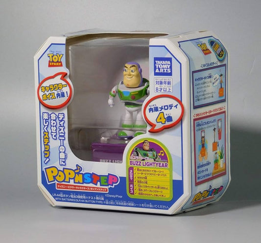 Takara Tomy Disney Pop'n Step Musical Dancing Pixar Toy Story Buzz Lightyear New Package ver Trading Figure
