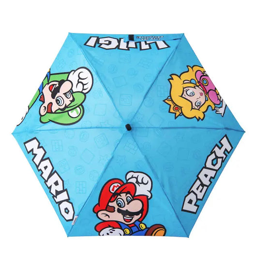 Nintendo Super Mario Bros Taiwan Shin Kong Mitsukoshi Limited Folding Umbrella