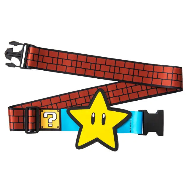 Nintendo Super Mario Bros Taiwan Shin Kong Mitsukoshi Limited Super Star Luggage Strap