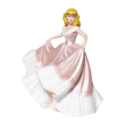 Enesco Jim Shore Disney Traditions Cinderella in Pink Dress 7" Collection Figure