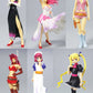 Bandai 2006 Tecmo Gals Collection 6 Trading Figure Set