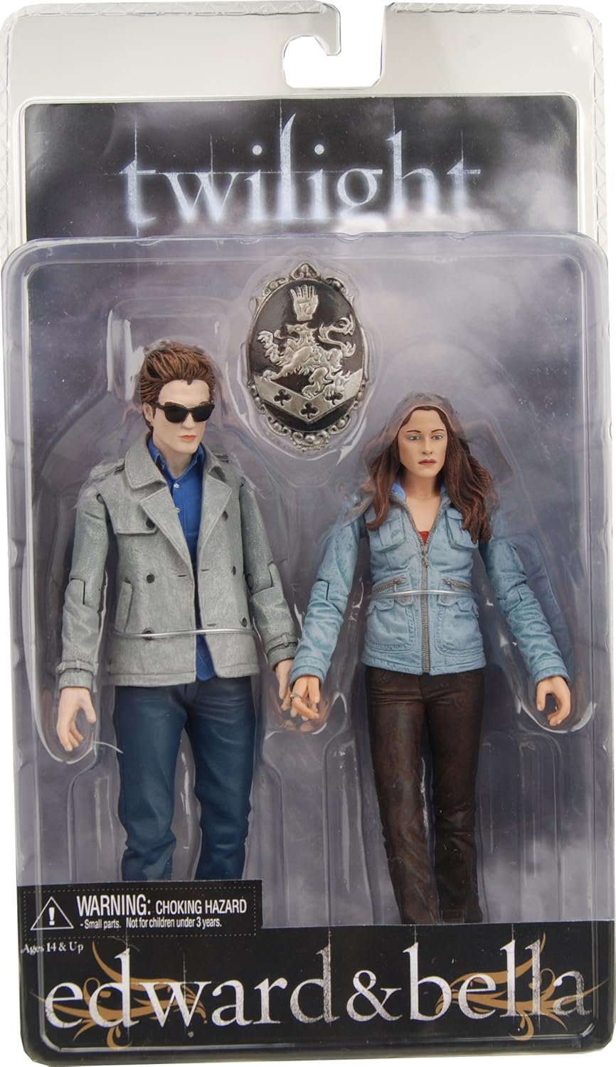 Reel Toys Neca The Twilight Edward Cullen & Bella Swann 2 Pack  7" Action Figure