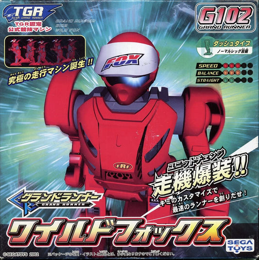 Sega Toys 2002 TGR Grand Runner G102 Wild Fox Action Figure