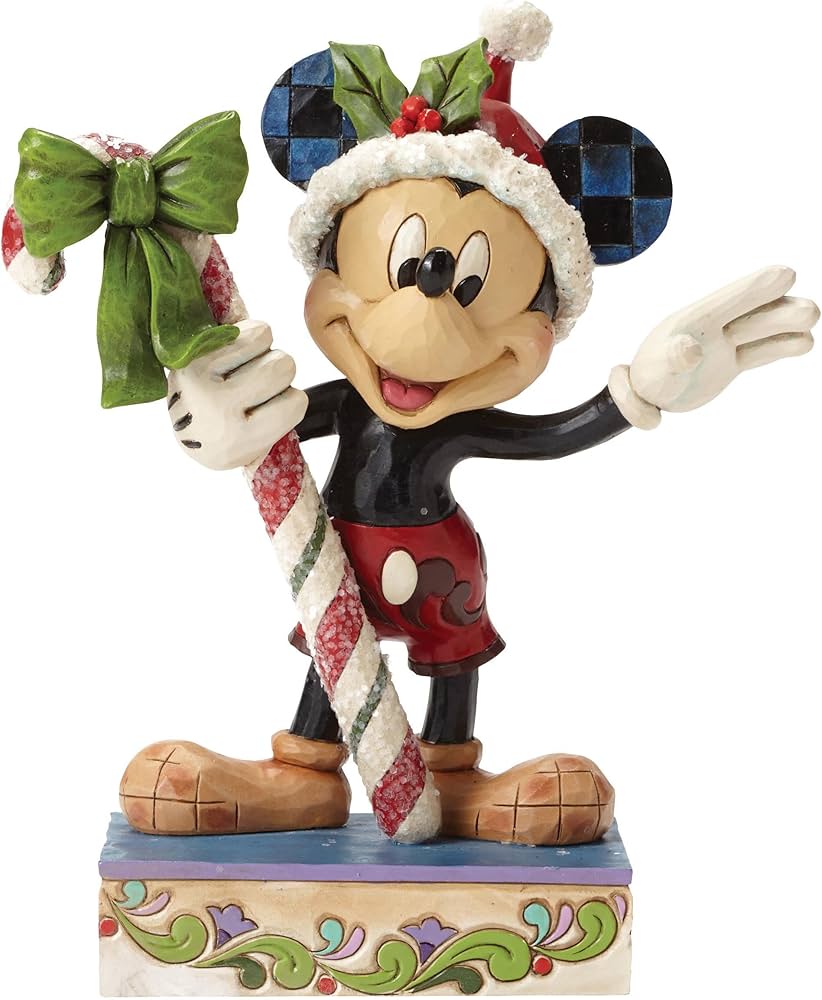 Enesco 4051968 Jim Shore Disney Traditions Mickey Mouse Sweet Greetings Trading Figure