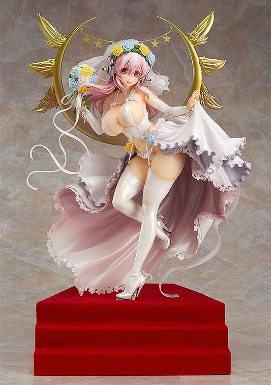 Good Smile 1/6 Nitro Super Sonico 10th Anniversary Wedding ver Pvc Figure