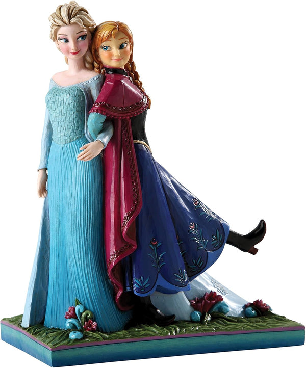 Enesco Jim Shore Disney Traditions Frozen Anna & Elsa 7.5