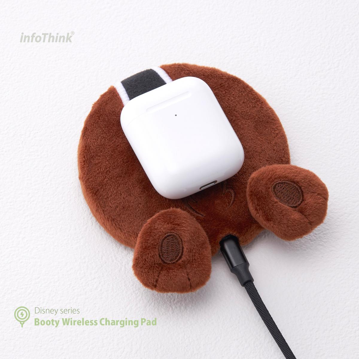 InfoThink Disney iWCQ-200 Booty Wireless Charger Charging Pad Chip ver