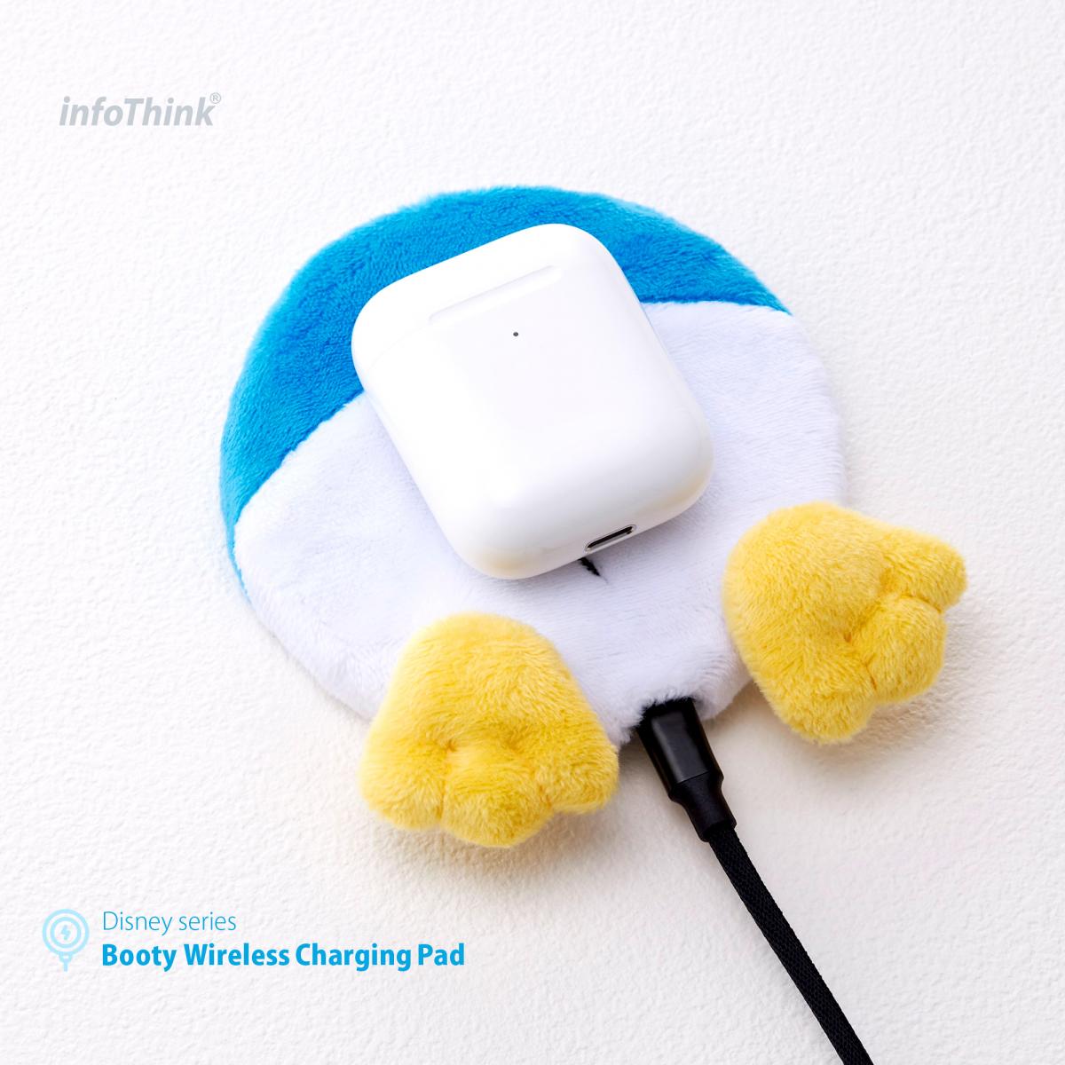 InfoThink Disney iWCQ-200 Booty Wireless Charger Charging Pad Donald Duck ver