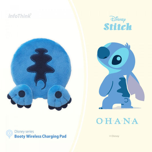 InfoThink Disney iWCQ-200 Booty Wireless Charger Charging Pad Stitch ver
