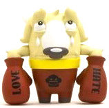 Cardboard Spaceship Scribe Donald Ross The Resound Field Guide Billy Goats Gruff Yellow ver 3" Vinyl Figure