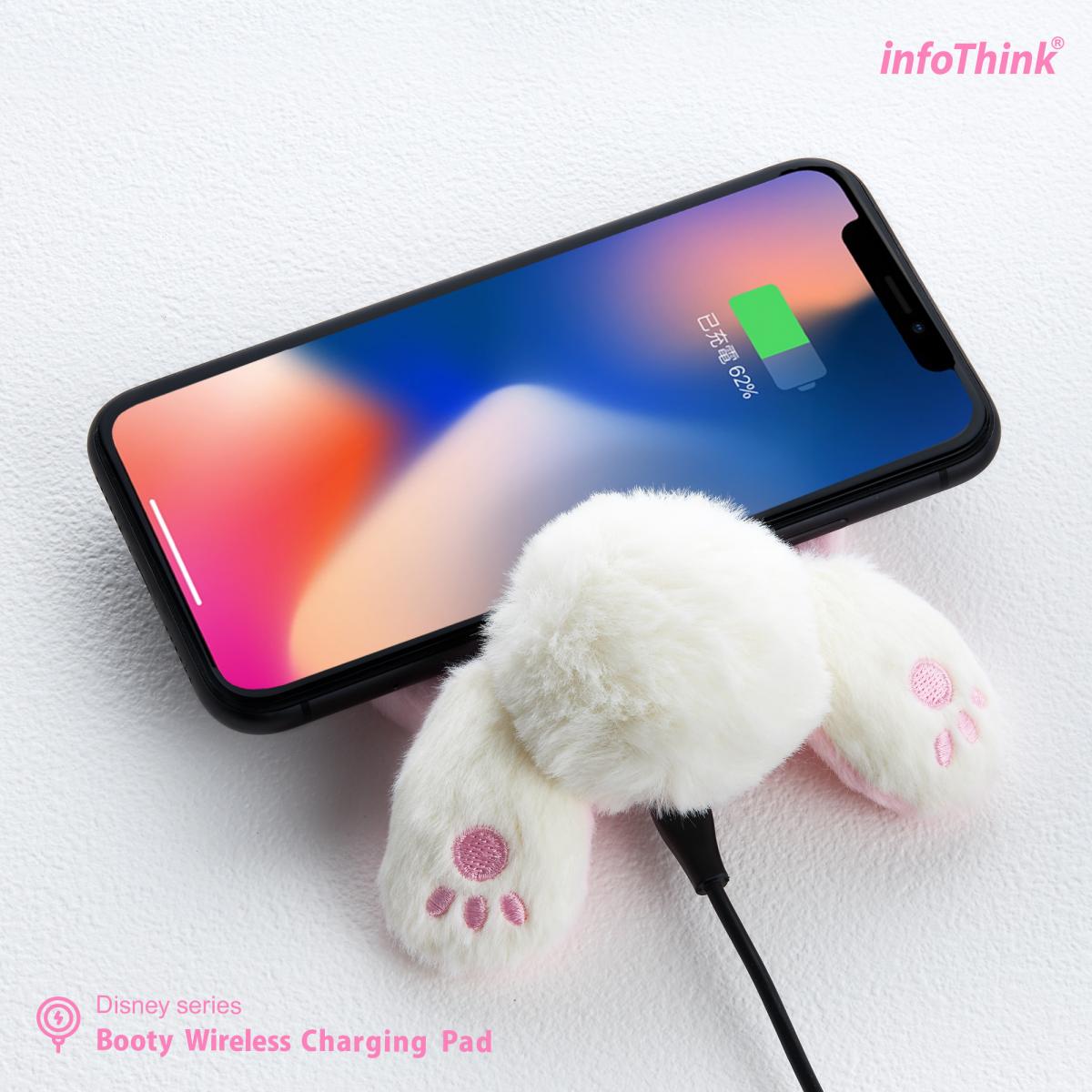 InfoThink Disney iWCQ-200 Booty Wireless Charger Charging Pad Bunny ver