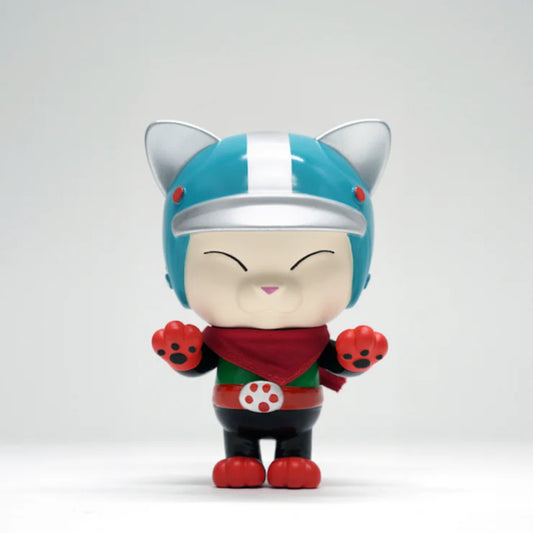 Shon Side The Little Hut Cat Rider Black/Red ver 4" Soft Vinyl Figure