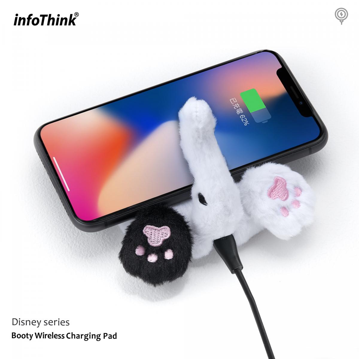 InfoThink Disney iWCQ-200 Booty Wireless Charger Charging Pad 101 Dalmatians ver