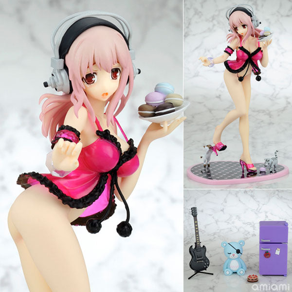 Yamato Creators Labo CL028 Super Sonico Baby Doll DX Strawberry Sorbet ver Pvc Figure
