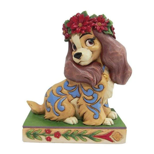 Enesco Jim Shore Disney Traditions Lady And The Tramp Lovely Lady 4" Collection Figure