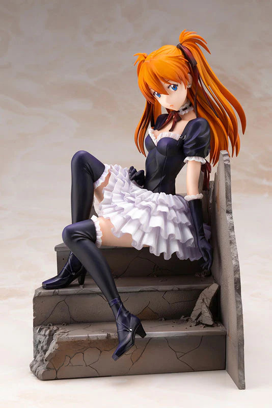 Kotobukiya 2005 1/7 Neon Genesis Evangelion Asuka Langley Soryu Gothic Lolita ver Pvc Figure