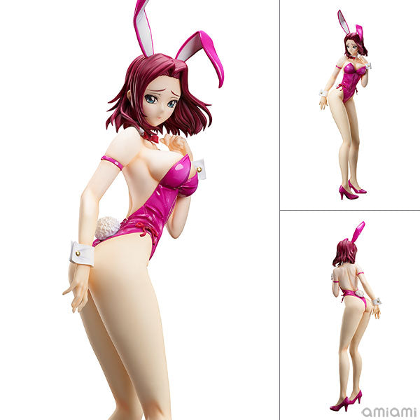 Freeing 1/4 B-Style Code Geass Lelouch of the Rebellion Kallen Kozuki Bunny Bare Leg ver PVC Figure