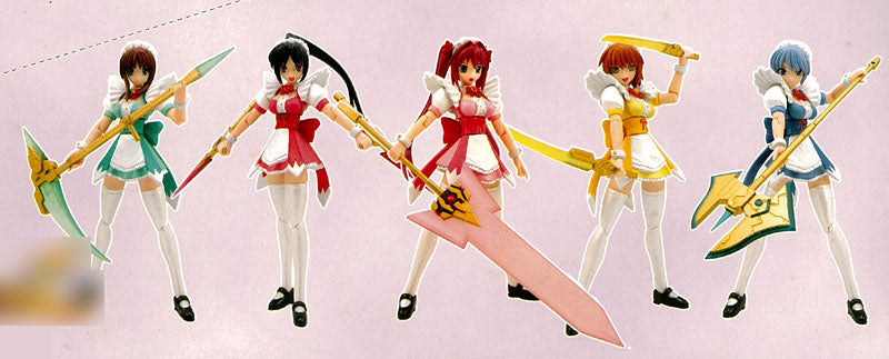 Atelier Sai Dual Maid II 2 Over Drive Girl's Weapon 10 Action Figure Set