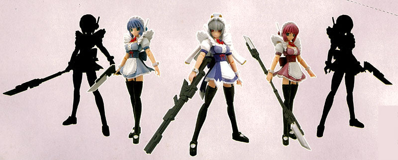 Atelier Sai Dual Maid II 2 Over Drive Girl's Weapon 10 Action Figure Set