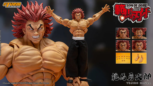 Storm Toys 1/12 Collectibles Baki Hanma Son of Orge Yujiro Hanma Action Figure