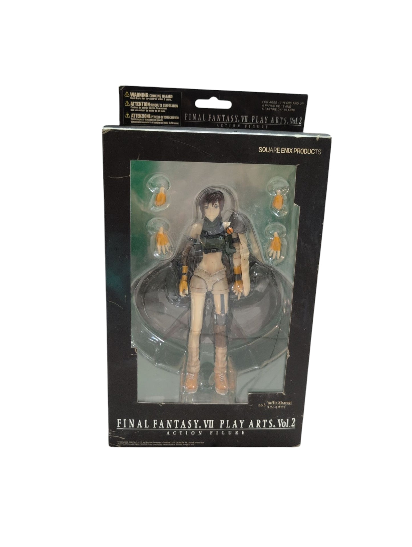 Square Enix Crisis Core Final Fantasy VII 7 Play Arts Vol 2 No 5 Yuffie Kisaragi Action Figure