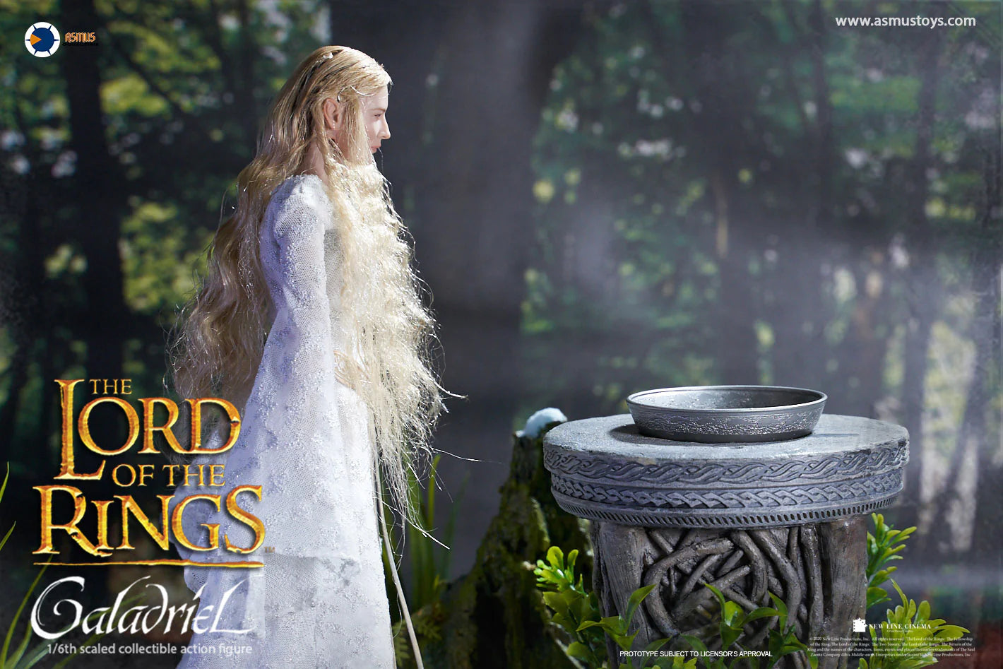 Asmus Toys 1/6 12" LOTR019 Heroes of Middle-Earth The Lord Of The Rings Galadriel Action Figure