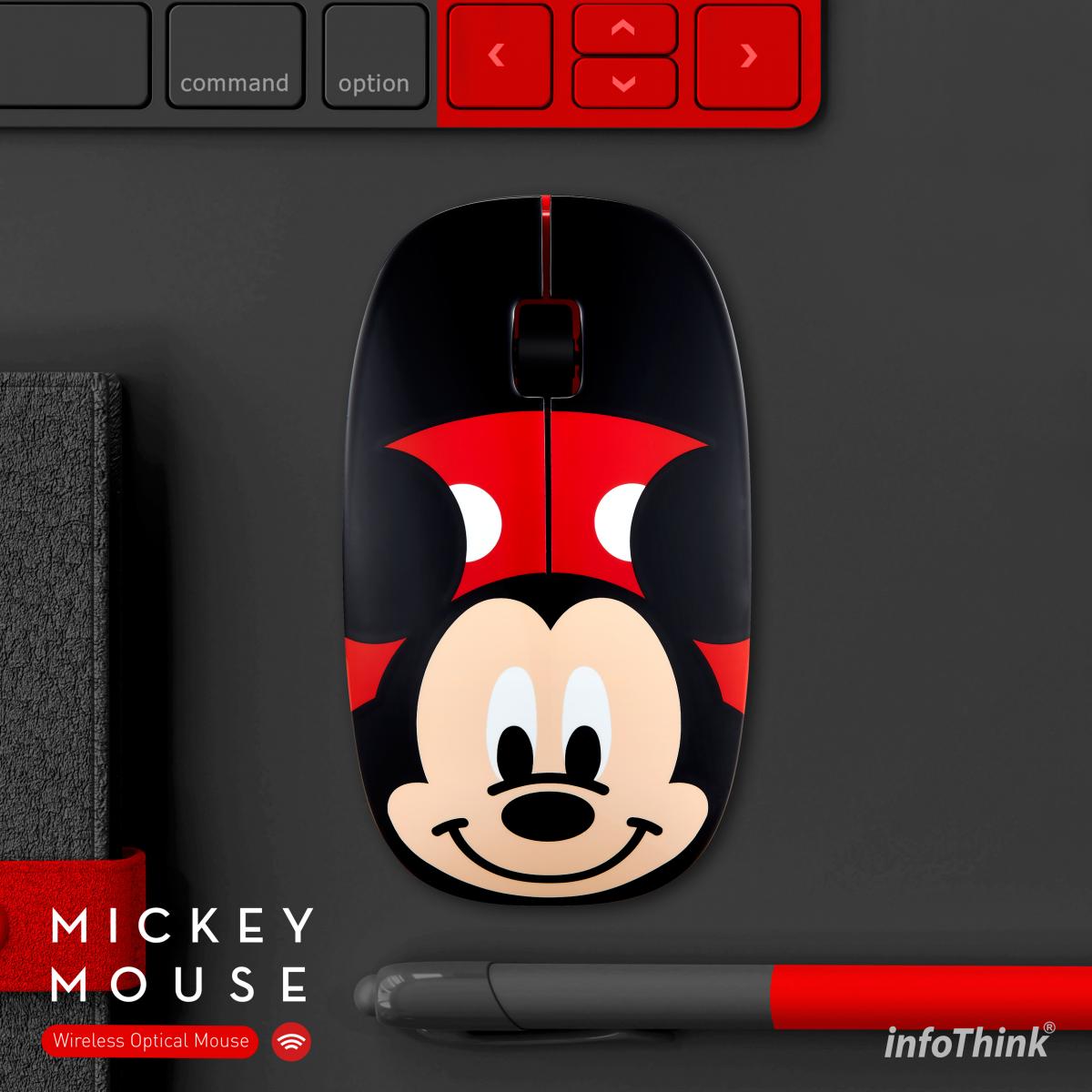 Infothink Disney Mickey Mouse ver Wireless Optical Mouse