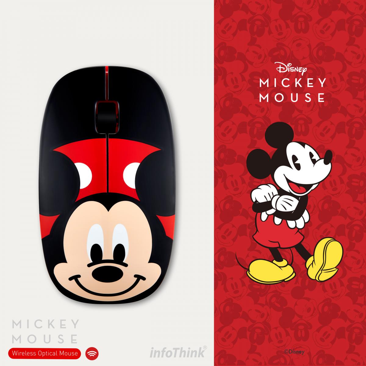 Infothink Disney Mickey Mouse ver Wireless Optical Mouse