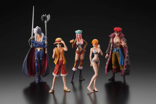 Bandai 2011 Super One Piece Styling Supernova 5+1 Secret 6 Trading Figure Set