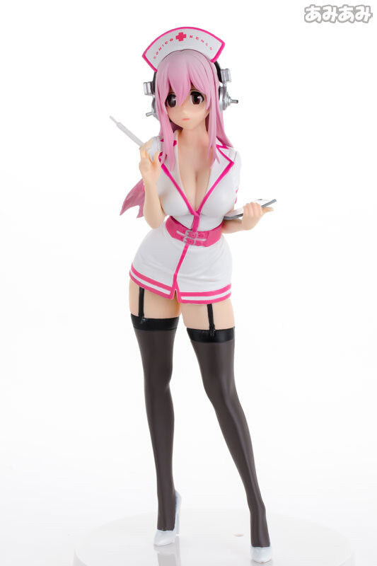 SK Japan Nitro Super Sonico Nurse White ver Pvc Figure