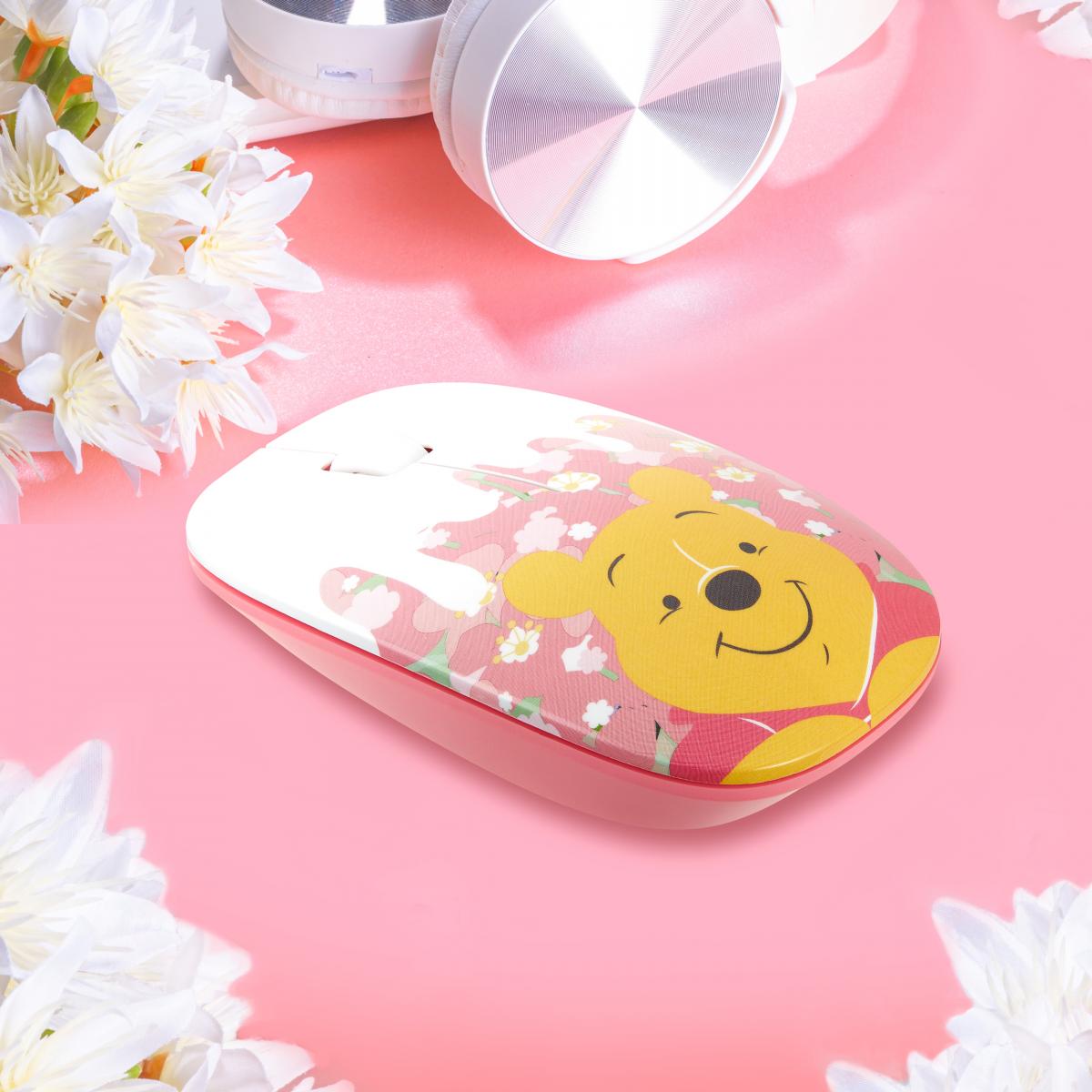 Infothink Disney Cherry Blossom Winnie The Pooh Flower ver Wireless Optical Mouse