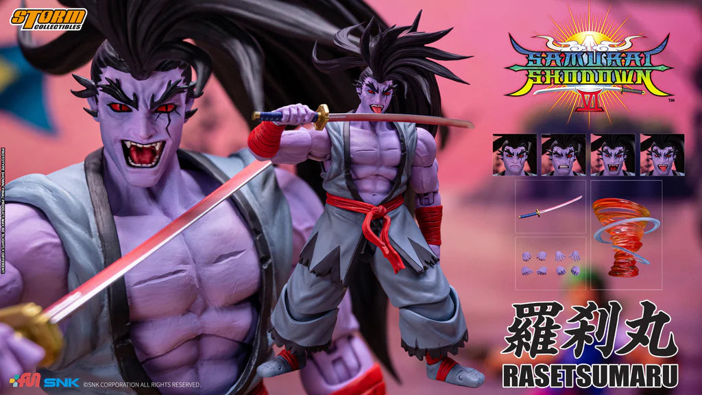 Storm Toys 1/12 Collectibles Samurai Shodown VI Rasetsumaru Limited Edition Action Figure