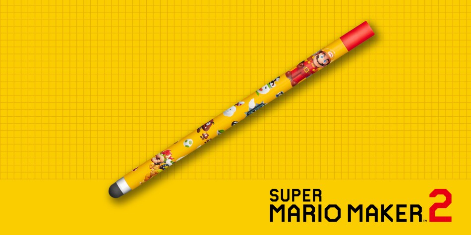 Nintendo Super Mario Maker 2 Touch Pen Switch Stylus