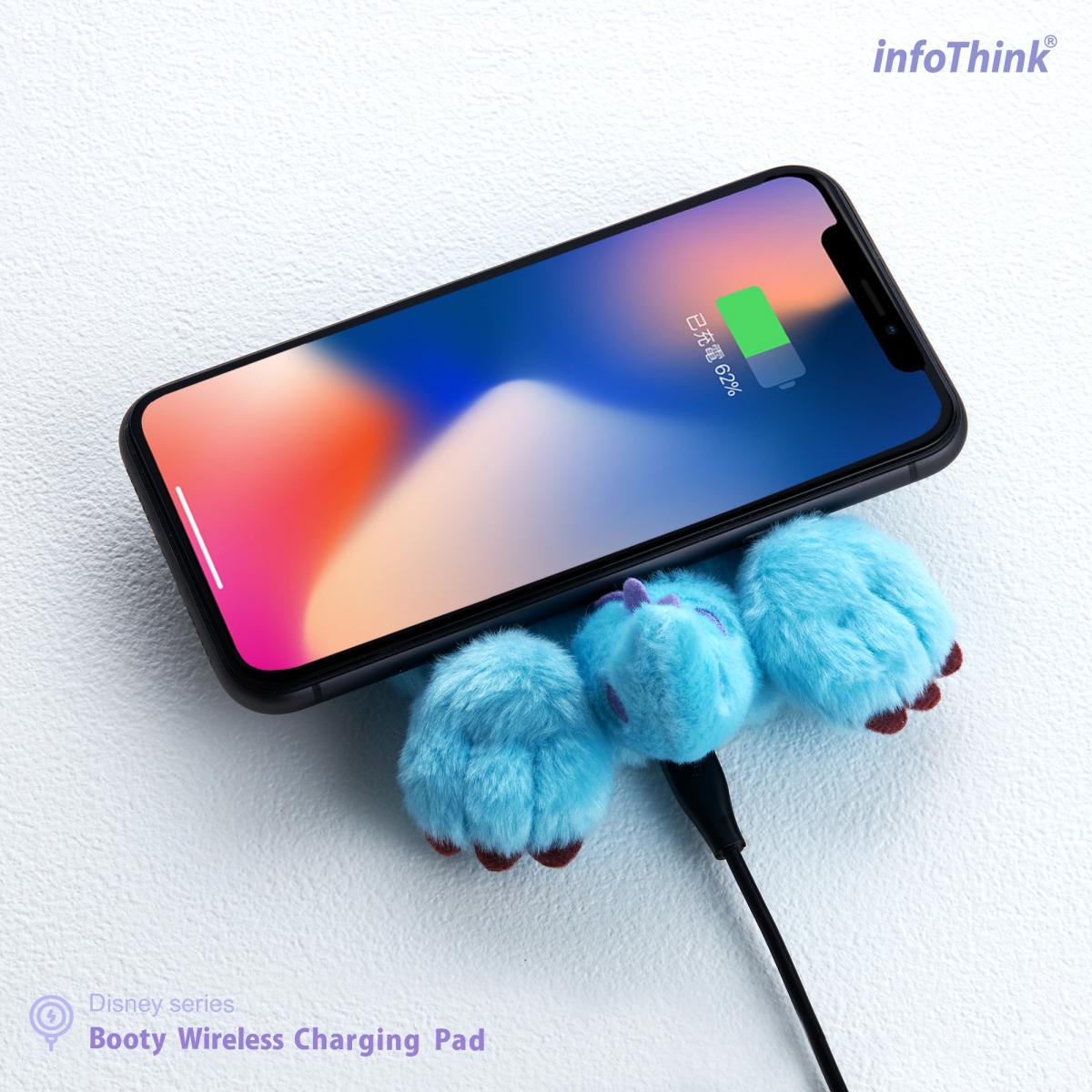 InfoThink Disney iWCQ-200 Booty Wireless Charger Charging Pad Sulley ver