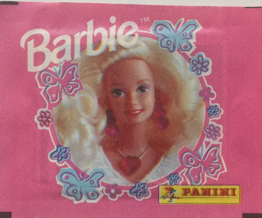 Panini 1993 Barbie Stickers 45 Sealed Trading Card Bag
