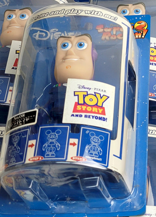 Sega Disney Characters Super Rockin 2 No 08 Toy Story Buzz Lightyear Clear Blue ver Bobble Head Figure
