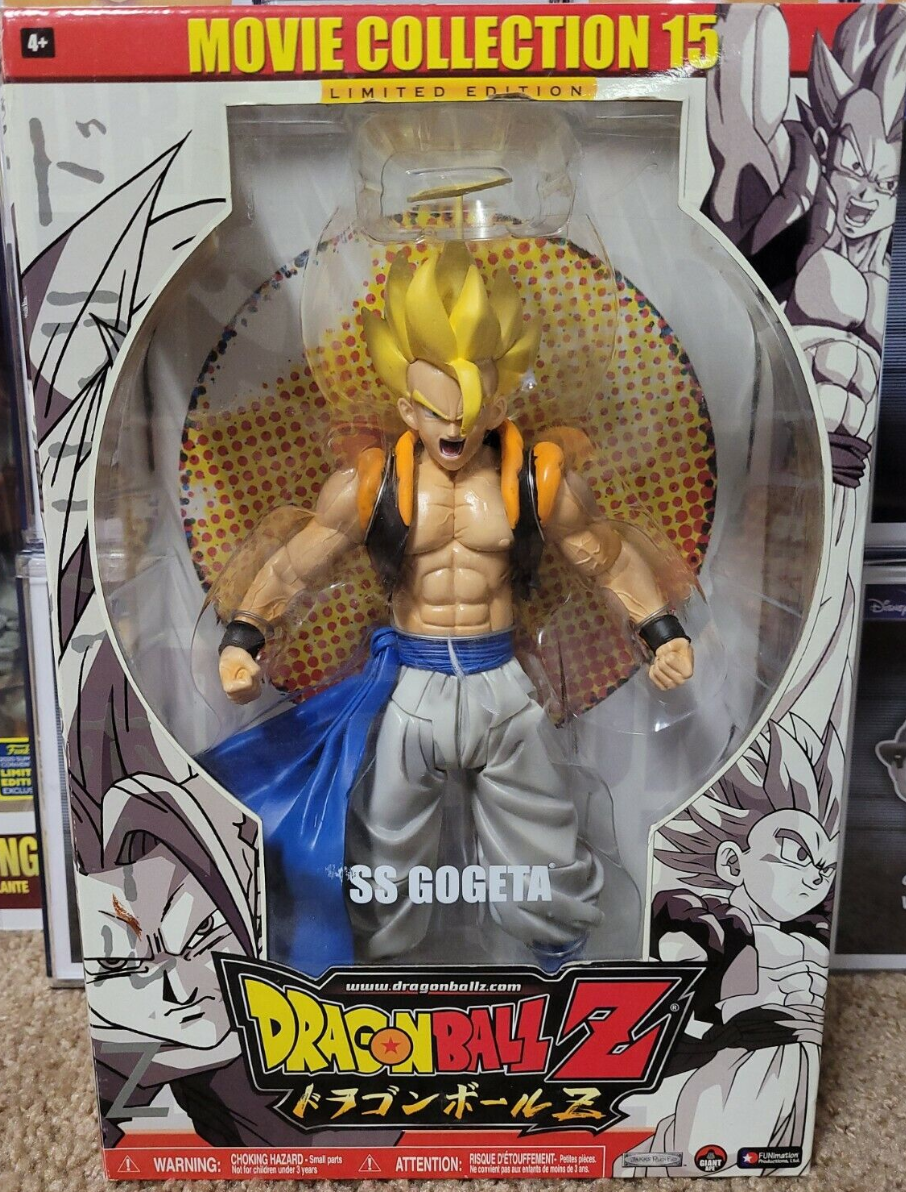 Jakks Pacific Dragon Ball Z Movie Collection 15 SS Gogeta 10" Action Figure