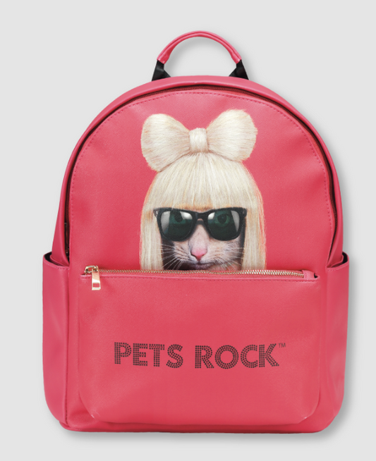 Pets Rock Taiwan Family Mart Limited 14" Polyester Backpack Type B
