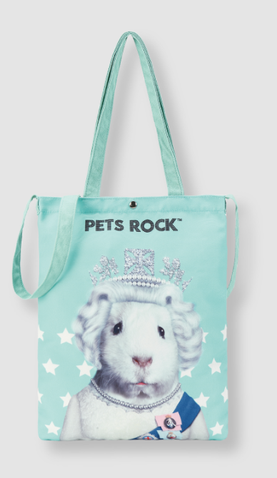 Pets Rock Taiwan Family Mart Limited Polyester Tote Side Bag Type C