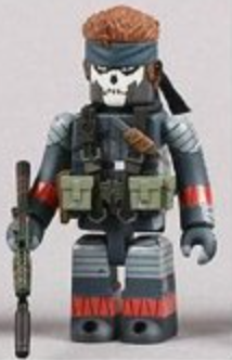 Medicom Toy Kubrick 100% Metal Gear Solid 20th Anniversary Collectors Collection Action Figure Type B