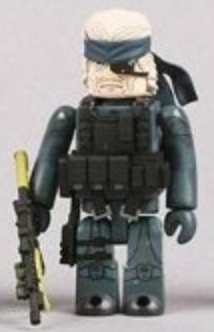 Medicom Toy Kubrick 100% Metal Gear Solid 20th Anniversary Collectors Collection Action Figure Type C