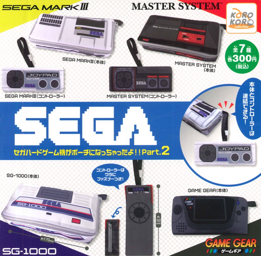 Koro Koro Gashapon Sega Console Style Mini Bag Part 2 7 Collection Figure Set